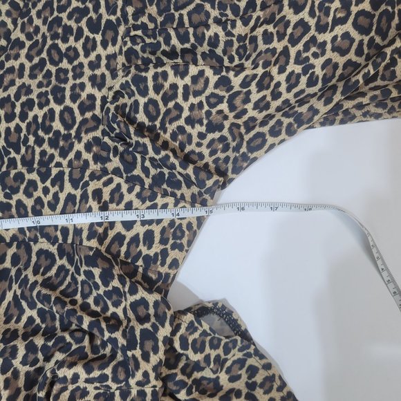 Never Fully Women's Dressed Beach Cover Up Dress Leopard Print - 6 - Picture 5 of 7